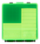 MTM Case-Gard P-100 100-Round Ammo Box Clear Green