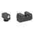 Rival Arms Tritium Night Sight Set for Glock 17/19 White