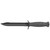 Glock Field Knife 6.5" Clip Point High Carbon Steel Blade Polymer Handle Black