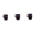 STD BEAD, 5/32'' 8-40 TPI, 1/8'' SHANK, WHITE, 3-PAK