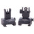 AR-15  FLIP-UP QDS SIGHT SET BLACK