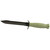 Glock Field Knife 6.5" Clip Point Carbon Steel Blade Polymer Handle Black (Includes Sawback Spine)