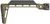 Midwest Industries Minimalistic Side Folding Rifle Stock ODG Aluminum
