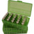 MTM Case-Gard Flip Top Ammo Box 9mm, .380 ACP 50-Round Translucent Green