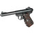 Ruger MK IV Target 22 LR Pistol 5.5" Barrel 10+1 Round Wood Grips