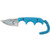 CRKT Minimalist Bowie Cthulhu Knife 2 1/8" Blade Blue