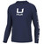 Huk Icon Long Sleeve Hoodie Naval Academy S
