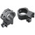 Weaver 4-Hole Skeleton 30mm Scope Rings Matte Black X-High