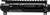 AR15 STRIPPED BILLET BLACKNEW FRONTIER C4 UPPER RECEIVER