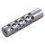 #2 MUZZLE BRAKE 22 CALIBER 1/2-28 CHROME MOLY SILVER