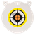 Allen Hardrock AR500 Gong Target 10 Inch