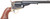 Cimarron 1872 Open Top Navy Revolver 7.5" Blued Barrel 6 Round Walnut Grip