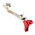 DROP-IN TRIGGER FOR GLOCK~ GEN 5 9/40, RED