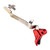 DROP-IN TRIGGER FOR GLOCK~ GEN 5 9/40, RED
