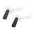 RG11 & RG15 SET RUBBER GRIP BLACK