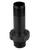 SilencerCo Choke Adapter Salvo 12 Gauge Black (Beretta/Benelli Mobil) (Stainless Steel Construction)