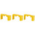 Magpul Enhanced Self-Leveling Follower 30-Round Polymer Yellow