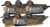 Zink Teal Floater Duck Decoys 6-Pack Green Wing
