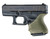 Hogue HandAll Beavertail Grip Sleeve Glock 26 27 OD Green