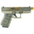 Glock 19 Gen 3 9mm Luger Pistol 4.02" Threaded Barrel 15+1 Round Revolution-Colonial Brown with Gold Barrel