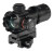 UTG Red Dot Sight 30mm 1x Red and Green Dot with Riser and Quick-Detach Weaver/Picatinny Mount Matte