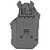 Blackhawk T-Series L2C OWB Holster Right Hand Sig Sauer P250/P320 TLR8 Polymer Black