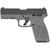 Taurus G3 9mm Luger Pistol 4" Barrel 17+1 Rounds Matte Black Slide Gray Frame