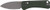 WE Knife Banter 2 Pocket Knife 2.87" Green Canvas Micarta