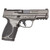 Smith & Wesson M&P 9 M2.0 9mm Luger Pistol 4" Barrel 15+1 Rounds Tungsten Gray Cerakote (Includes 3 Interchangeable Grip Sizes)