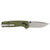 Sog Terminus XR G10 Pocket Knife 2.95" Olive Drab