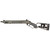 Speedwell 1" Square Pressure Sensitive Pasters - Black 1000/Pack (Official N.R.A. Licensed)
