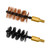Otis Bore Brush .28 Gauge 8-32mm Thread Nylon/Bronze 2-Pack