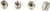 Ed Brown Products 1911 Grip Screw Bushings Stainless Steel 4-Pack
