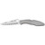 Spyderco Police Pocket Knife VG-10 Stainless Steel Blade Satin Finish Handle - Image 1