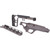 LACHASSIS TIKKA T1X CHASSIS W/ FOLDING STOCK/FOREND
