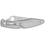 Spyderco Police Pocket Knife VG-10 Stainless Steel Blade Satin Handle