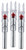 Nockturnal Lighted Nock GT-Series Red 3-Pack
