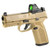 FN 510 MRD 10mm Auto Pistol 4.1" Barrel 15+1 Round Flat Dark Earth