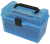 MTM Deluxe Ammo Box 7mm RM to 300 WM 50-Round Clear Blue