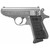 Walther PPK/s .380 ACP Pistol 3.3" Barrel 7+1 Round Stainless Slide Black Grip
