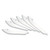Outdoor Edge Drop-Point Knife Replacement Blades 3.5 Inch 6PK