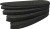 Beartooth Products Comb Raising Kit 2.0 Black (Includes Foam Inserts & Rifle Cartridge Loops)