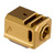 417 COMP FOR GLOCK~ GEN 4, 1/2''X28 GOLD