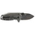 CRKT Squid Compact Pocket Knife 3.36" Plain Edge Black