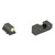 XS Sights R3D 2.0 Handgun Sight Set Glock 43 Green (Tritium Front Sight, Black Nitride Finish)
