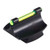 Marble's 0.375 Inch Fiber Optic Front Sight Steel Green (Fits Dovetail 3/8", Windage Drift Adjustable)