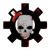 AR15.COM BFL BLOODY SKULL STICKER