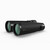 German Precision Optics Passion HD Binoculars 12.5x50 Charcoal Black with Adapter