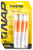 New Archery Products QuikFletch Twister 2" 4 Vane Arrow Fletching System White Orange Orange 6PK