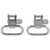 Michaels Of Oregon Super Swivels 1" Silver